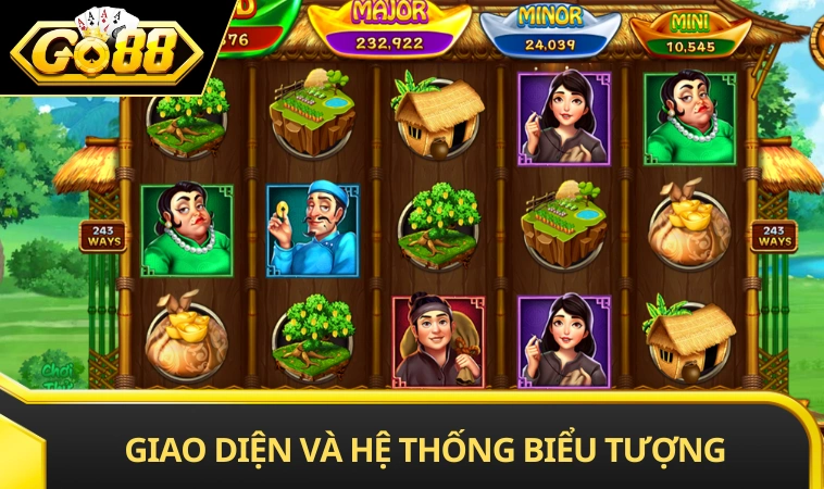 Giao diện và hệ thống biểu tượng trong game