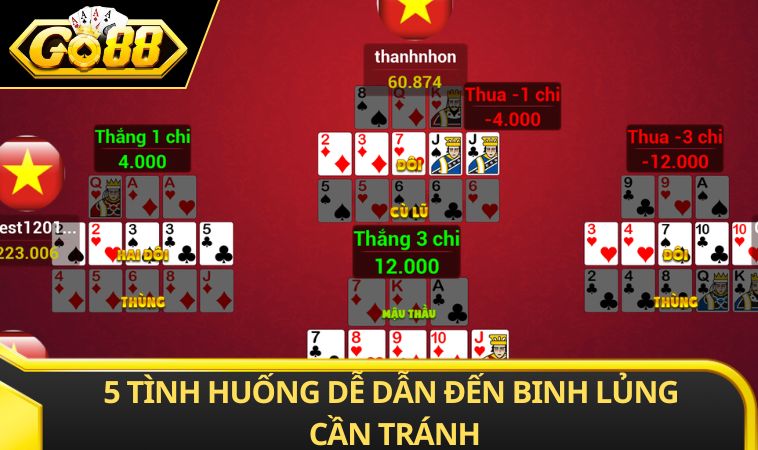 5 tình huống dễ dẫn đến binh lủng cần tránh