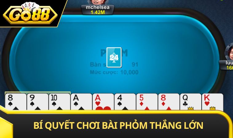 Bí quyết chơi bài phỏm thắng lớn