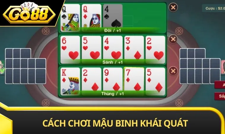 Cách chơi mậu binh khái quát cho hội viên