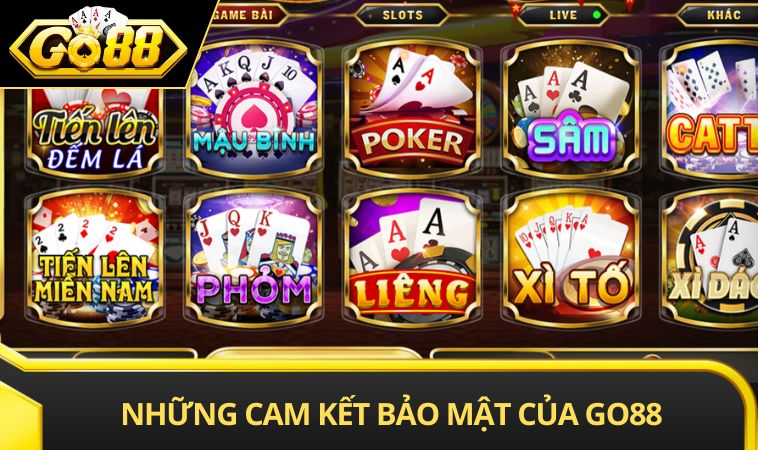 Những cam kết bảo mật của GO88